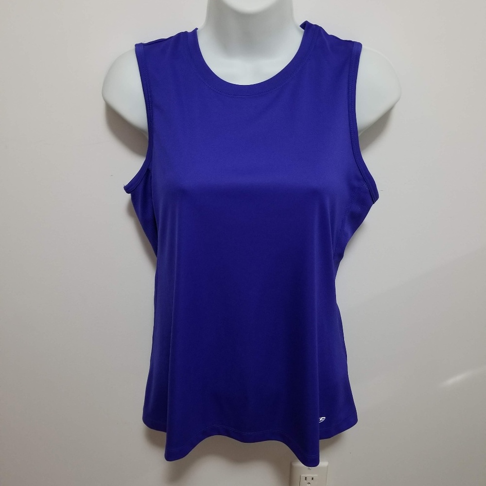 Champion purple sleeveless workout top